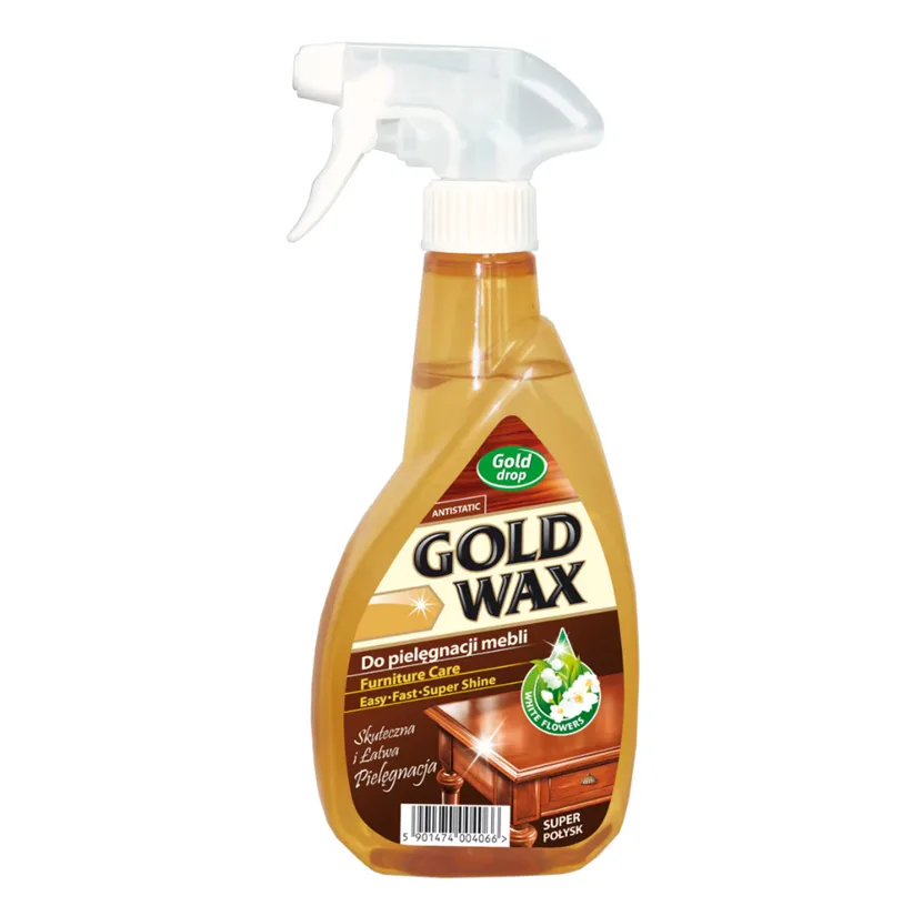 GOLD WAX" aerosol for furniture