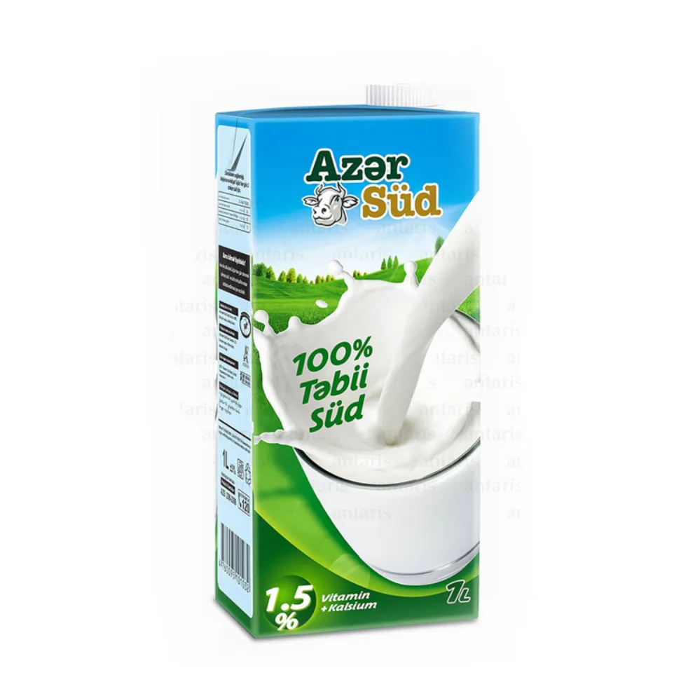 Молоко "Azərsüd", 1 л