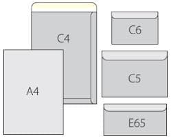Zərf A5 170x250mm bəyaz