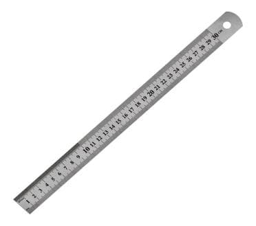 Ruler metal 30sm